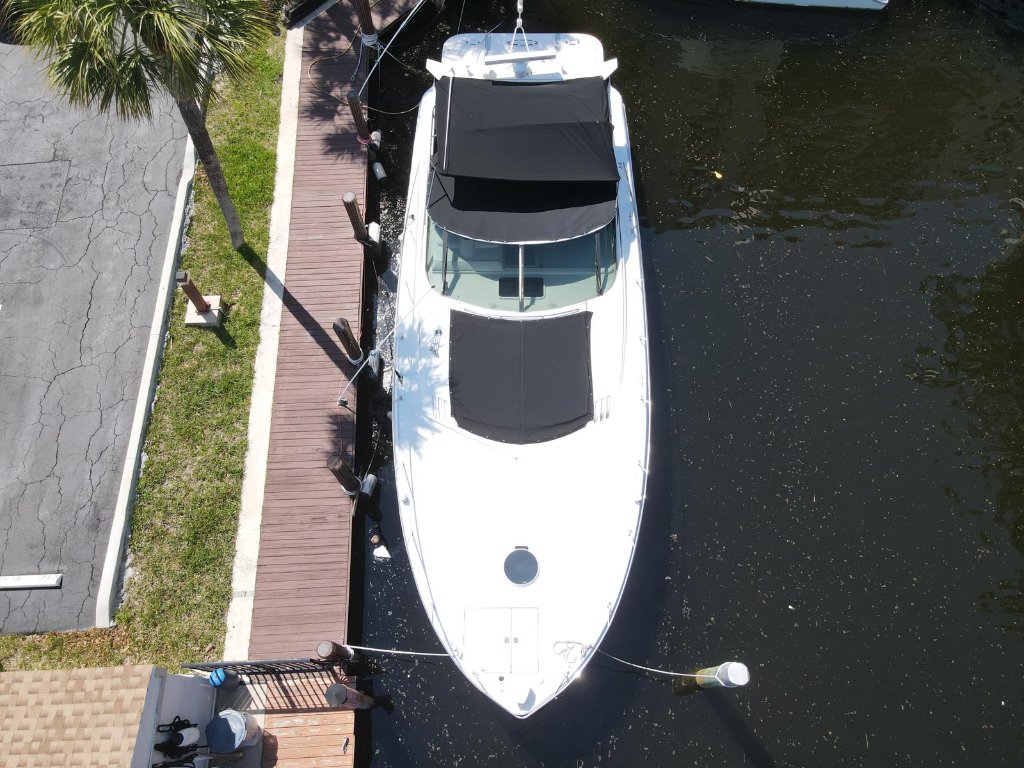 Boat at a marina dock