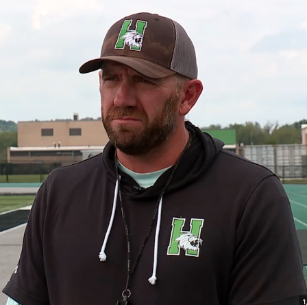 Coach Derek Rehage
