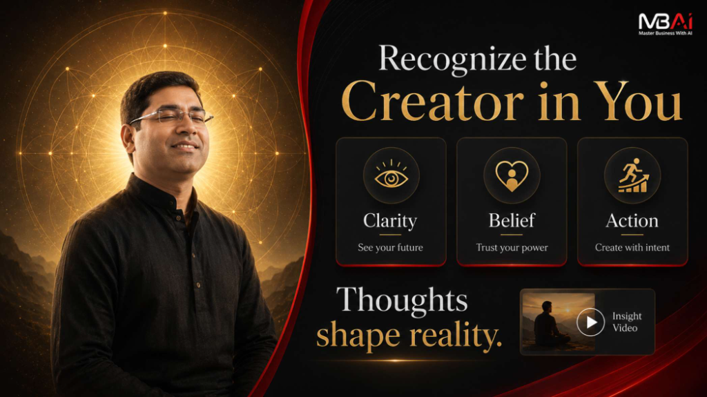 Recognize the Creator in You