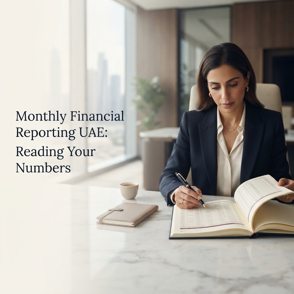 Monthly Financial Reporting UAE: Reading Your Numbers