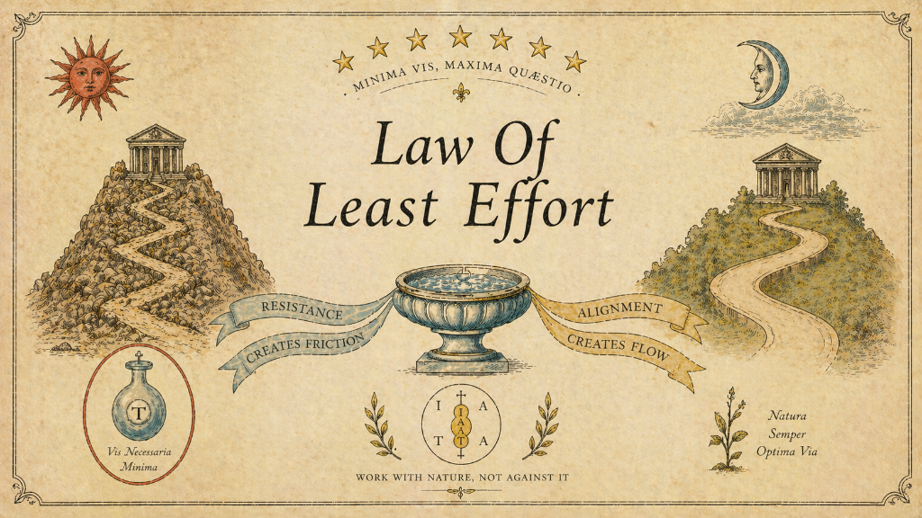 Law of Least Effort