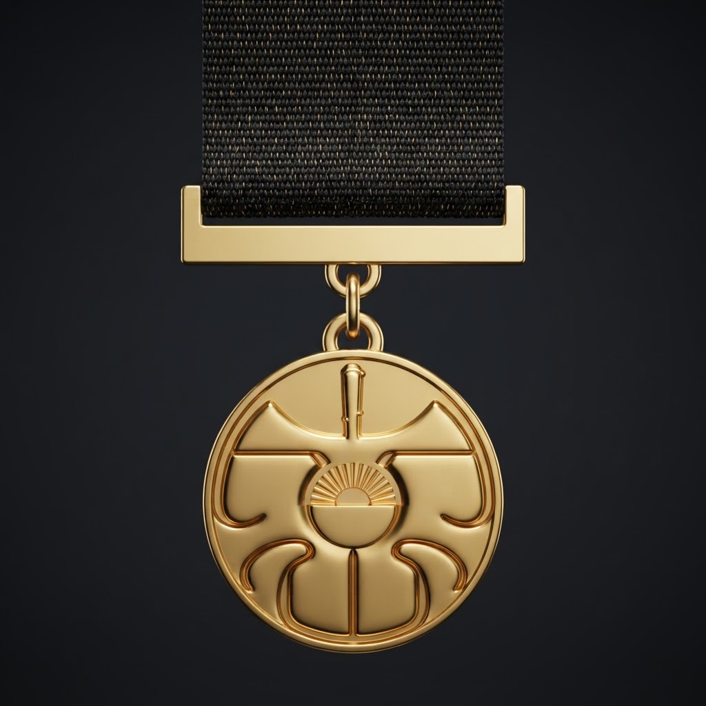 Medaille Gold