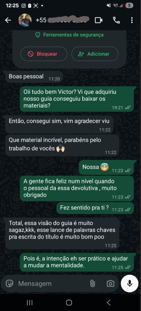 Depoimento WhatsApp 2