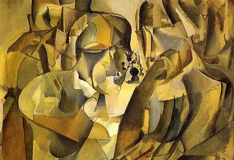 Cubist composition