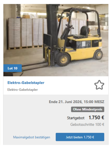 Maximum Bid