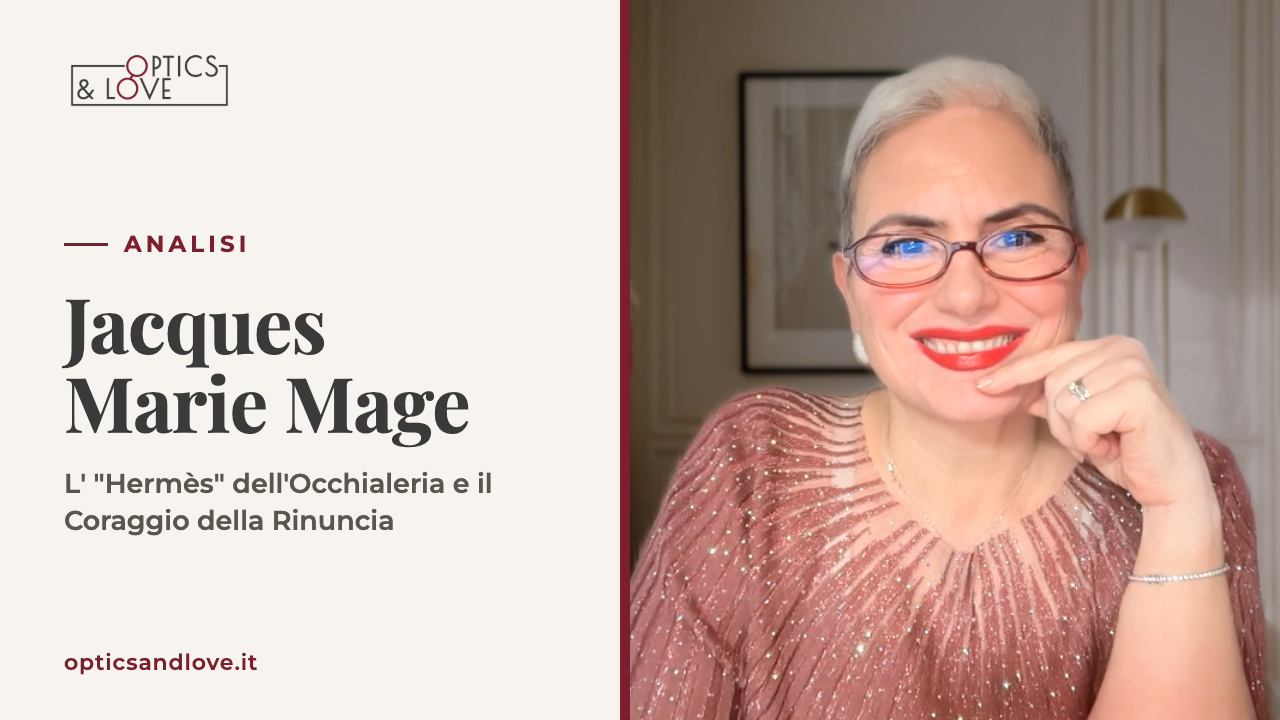 Jacques Marie Mage: Il Modello "Hermès" dell'Occhialeria e la Strategia della Rinuncia per l'Ottico Indipendente