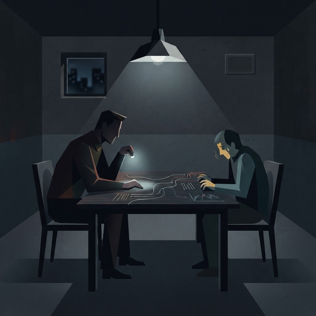 Confession Under Pressure: The Data, Psychology, and Hidden Mechanics Behind the Modern Interrogation Room — The Interrogation Room | The Evidence Log
