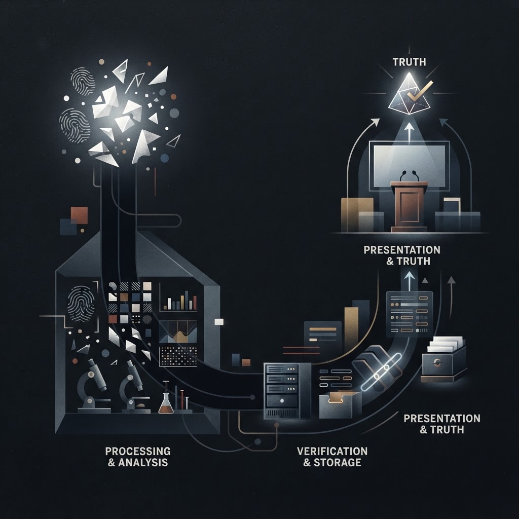 The Fragile Chain: How Evidence Lives, Degrades, and Dies Before It Ever Reaches a Courtroom — The Lifecycle of Evidence | The Evidence Log