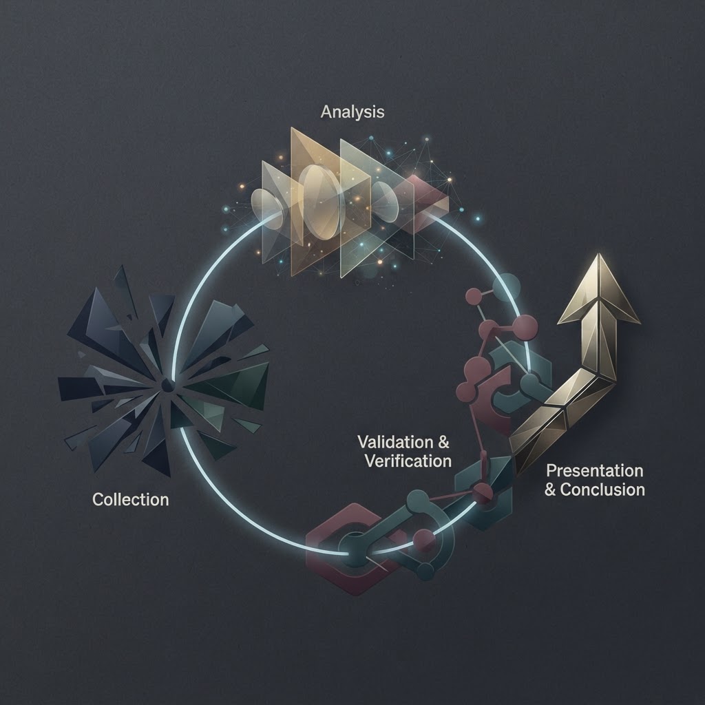 From Trace to Truth: The Fragile, Contested Lifecycle of Evidence — The Lifecycle of Evidence | The Evidence Log
