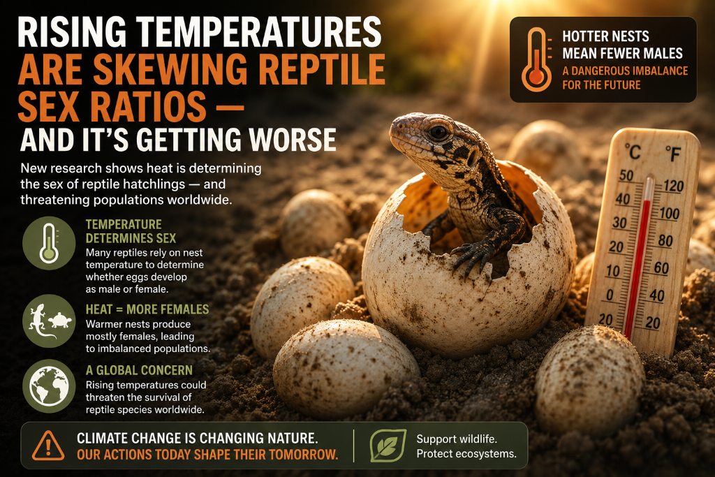 Rising Temperatures Are Skewing Reptile Sex Ratios — And It's Getting Worse