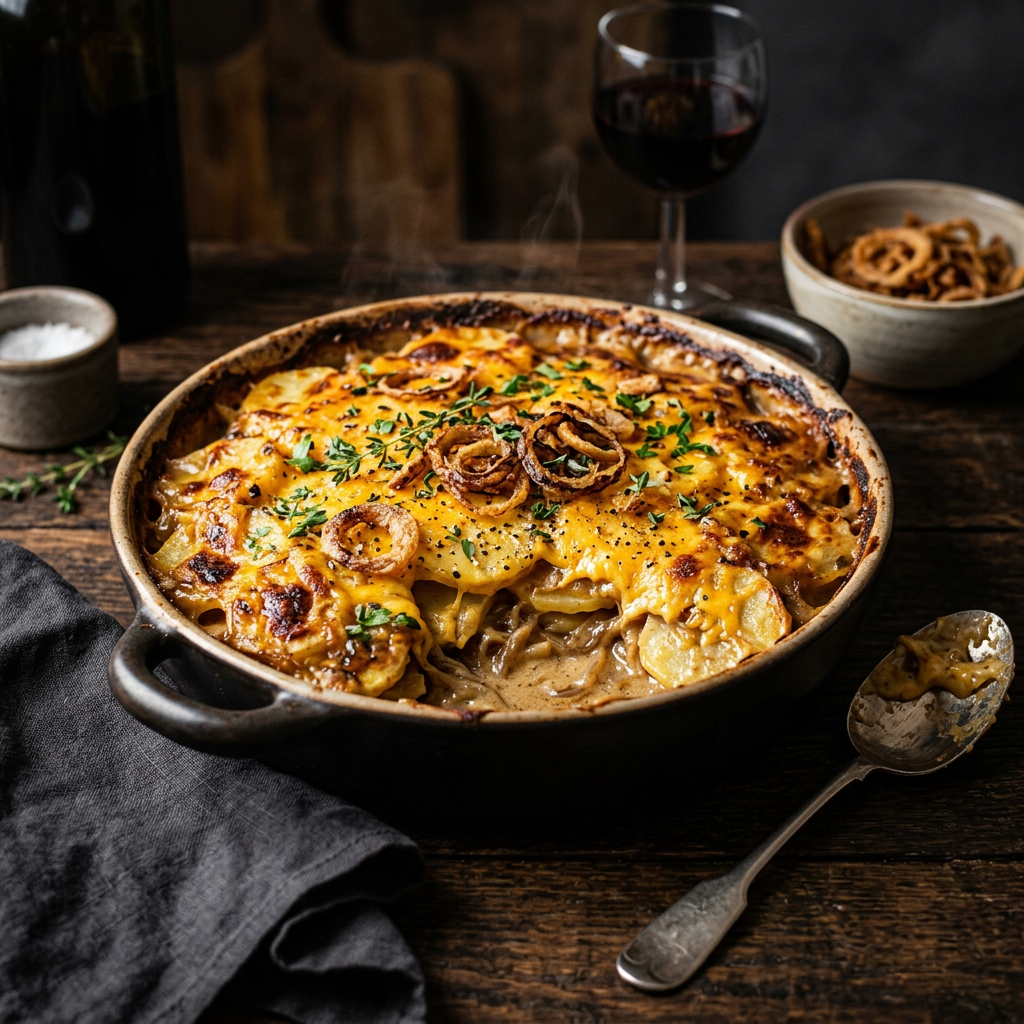 Classic Cream and Brown Onion Soup Potato Bake