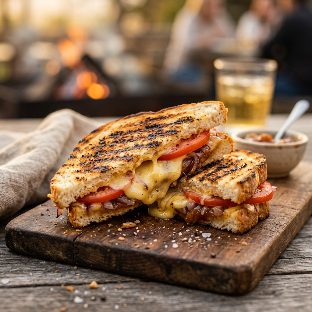 Classic South African Braaibroodjie