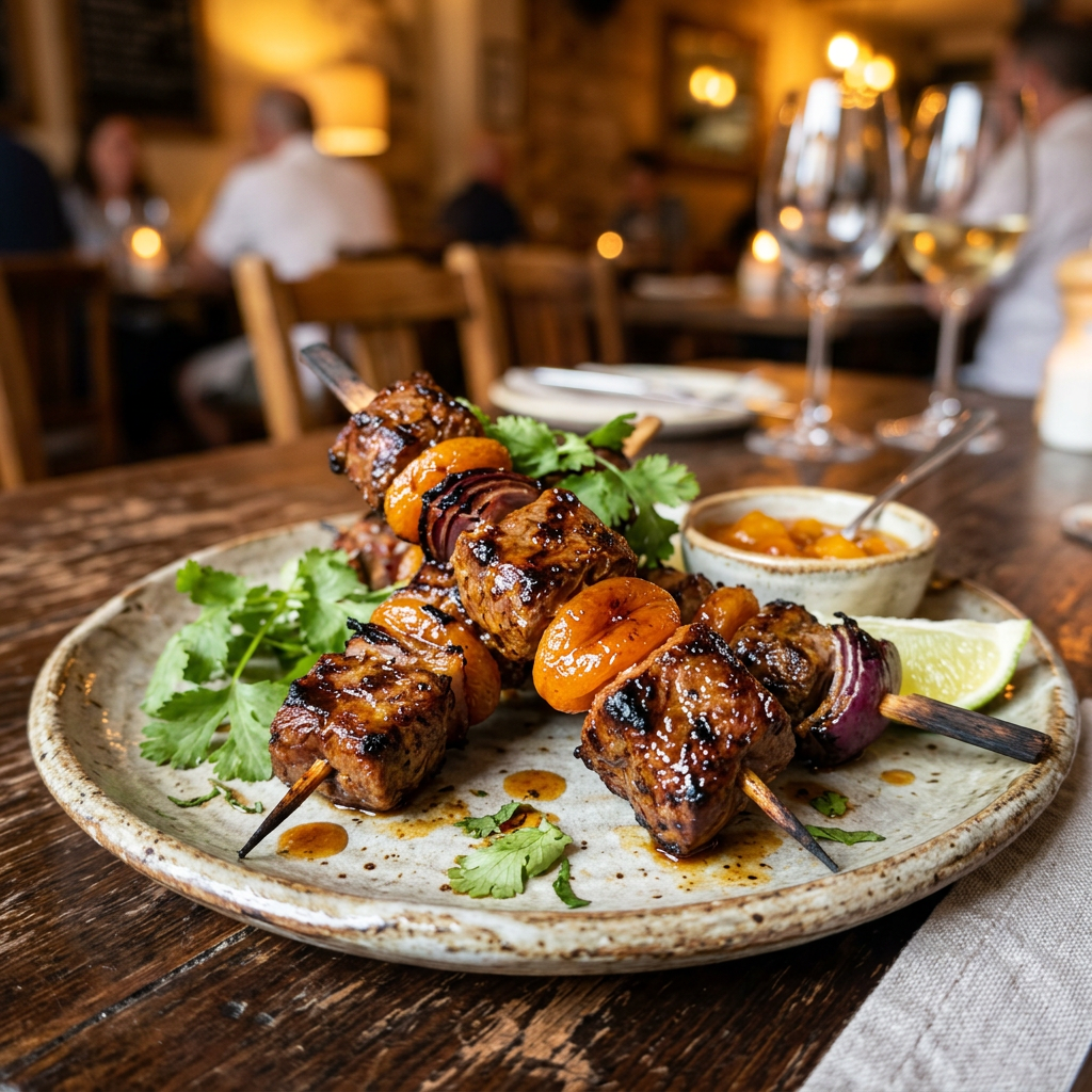 Classic Cape Malay Lamb Sosaties