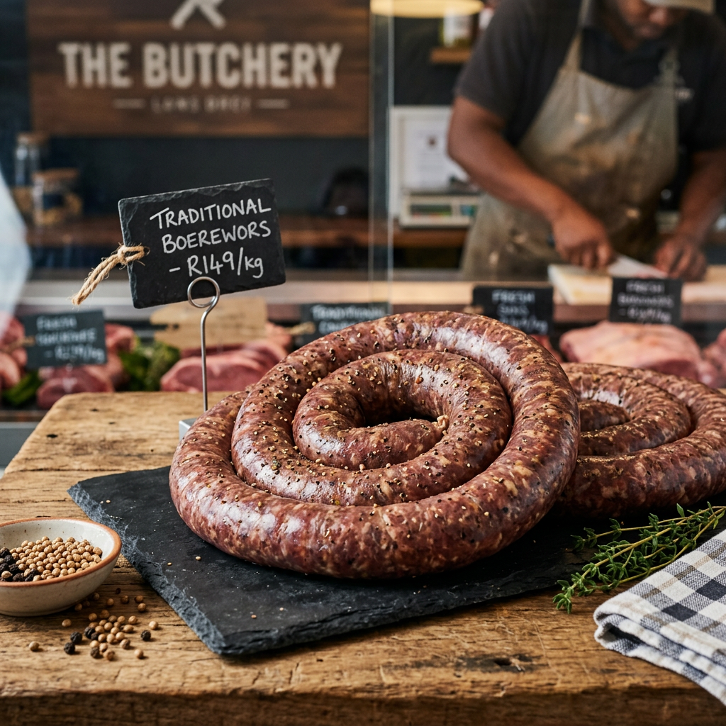 Boerewors and South African Meats