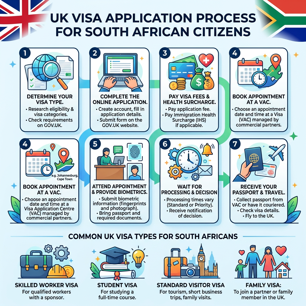 How to Get Your UK Visa Sorted - A Step-by-Step Guide for Saffas