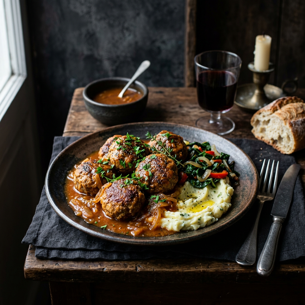 Traditional South African Beef Frikkadels