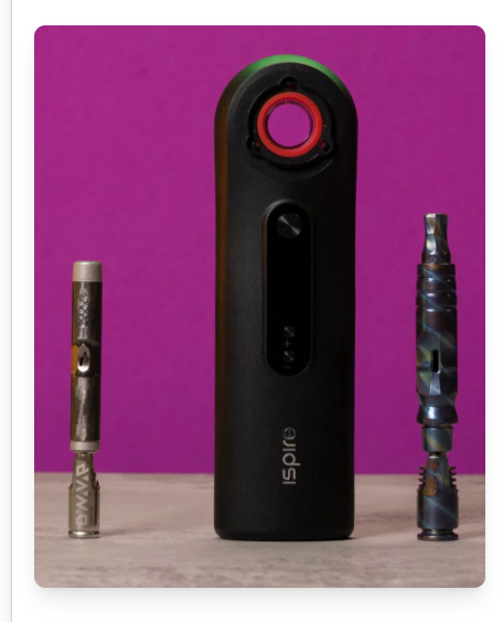 iSpire induction heater with DynaVap HyperDyn