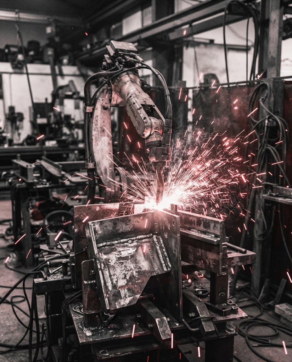 Robotic welder at work