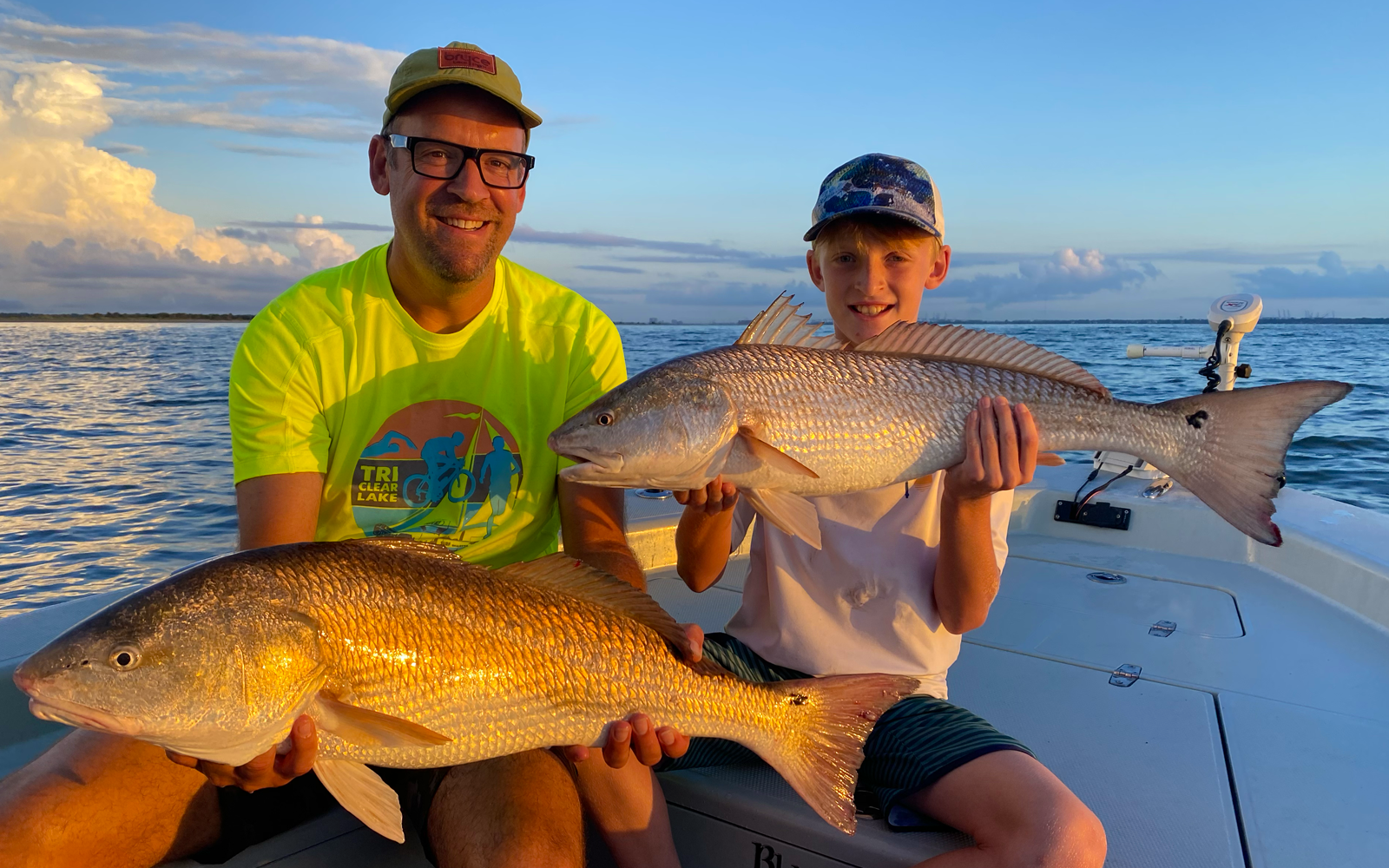 Bull redfish action in the lowcountry marsh