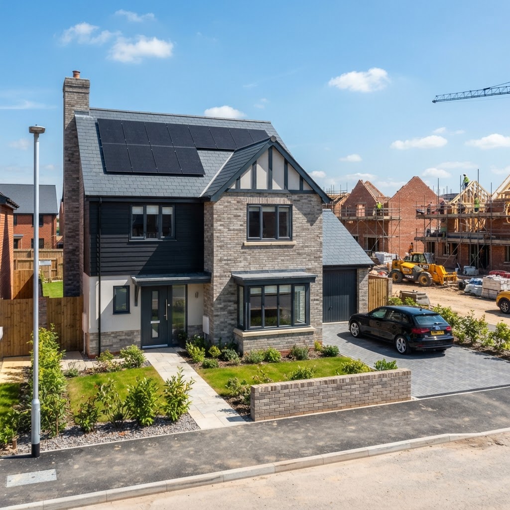 New Homes to Get Solar Panels as Standard Under Future Homes Standard