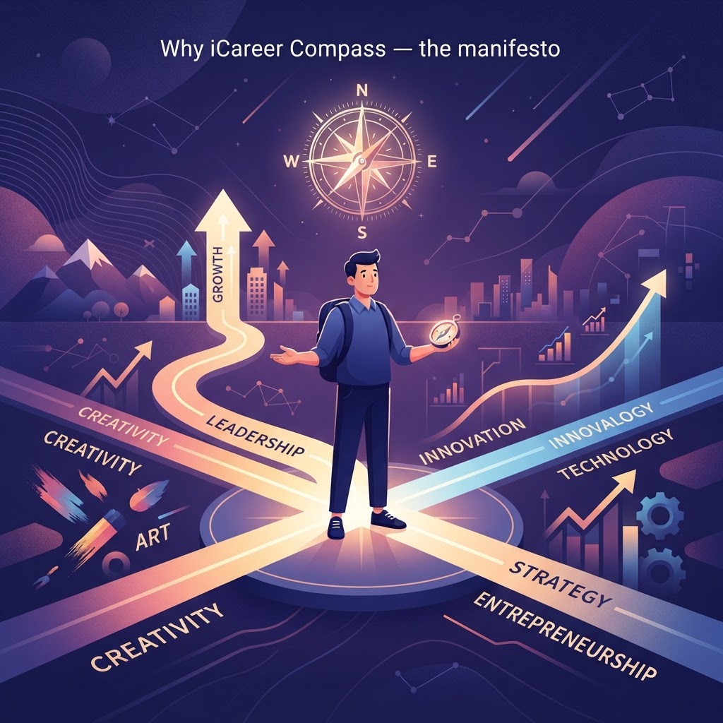 Why iCareer Compass — the manifesto