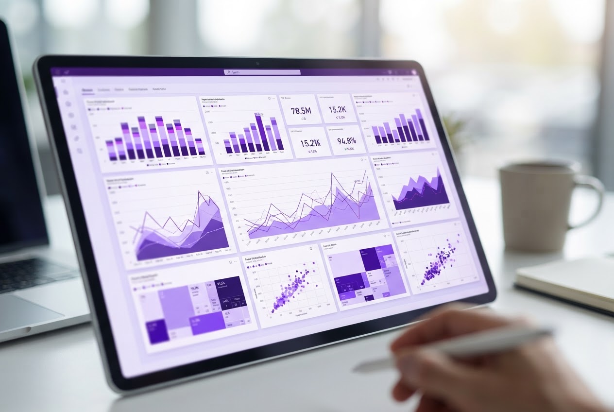 Modern Data Analyst course dashboard preview