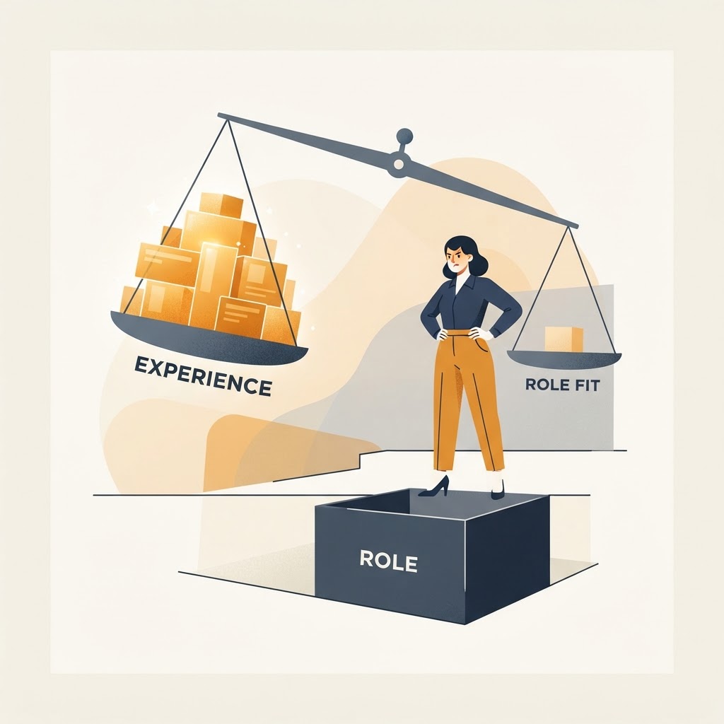 The overqualified / underqualified trap