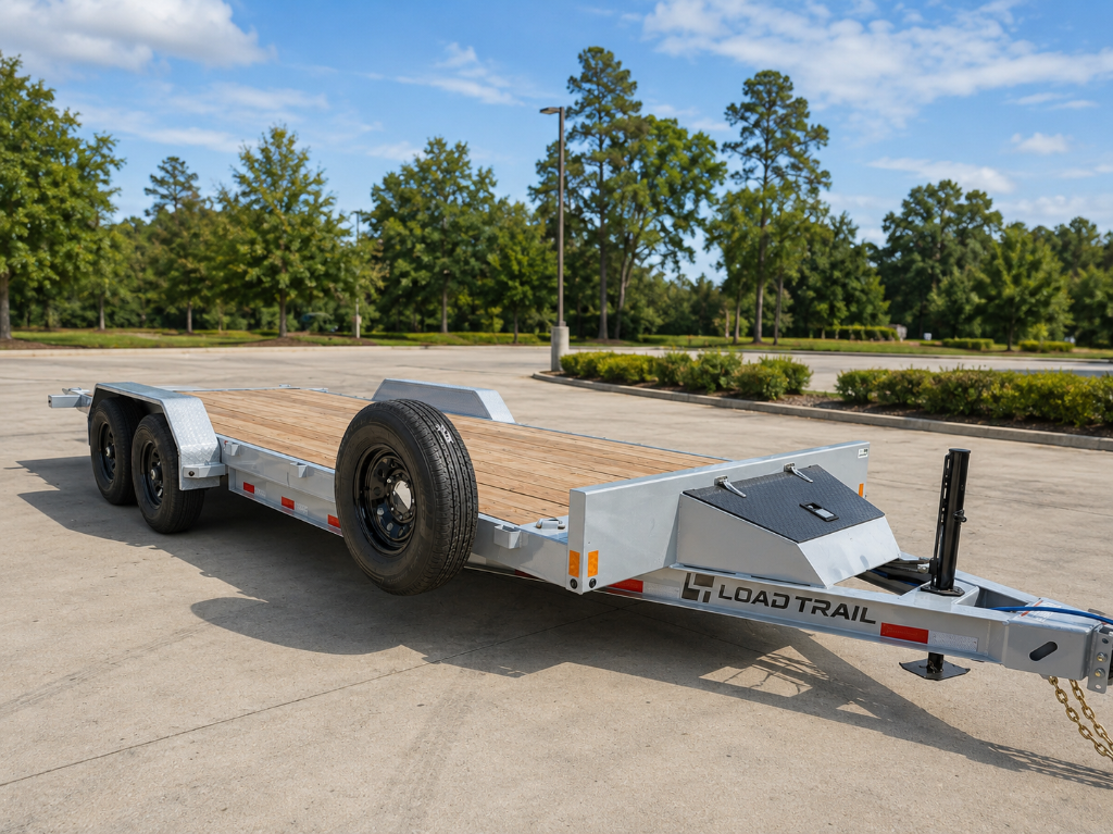22FT Tilt Deck Trailer