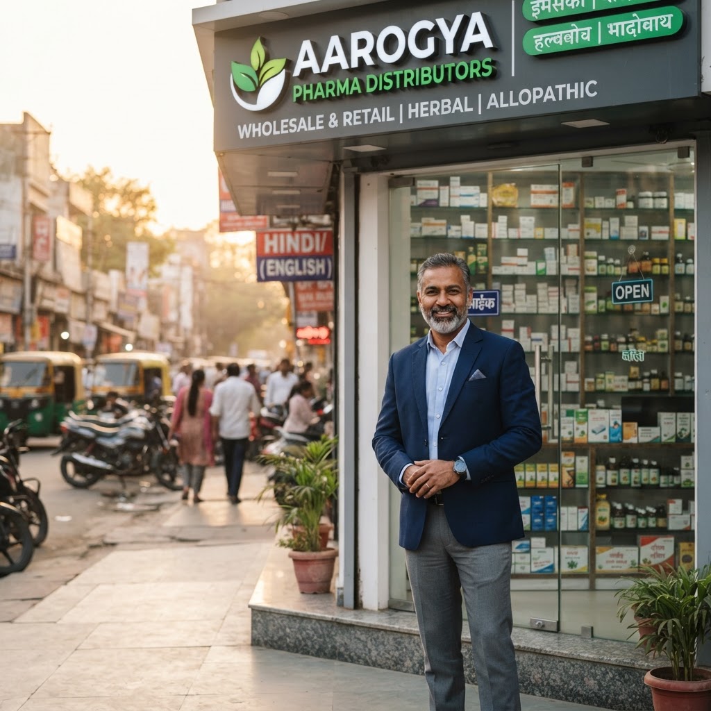 Indian distributor business owner
