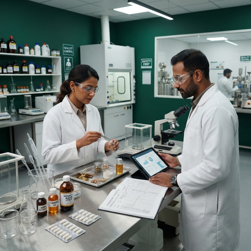 IHR quality control laboratory