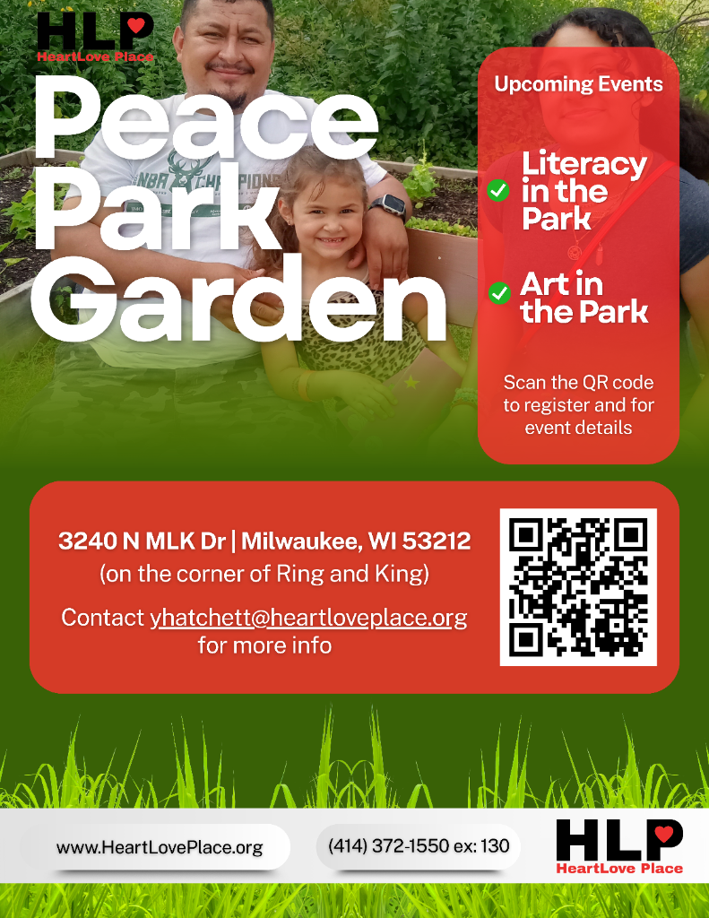 Peace Park Garden Flyer