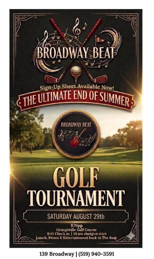 ⛳️ The Ultimate End of Summer Golf Tournament is On! 🎸🏌️‍♂️