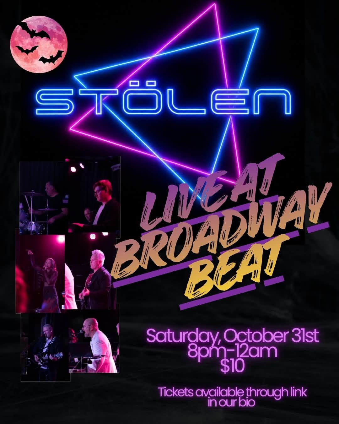 🎸 Stolen - Halloween Live at Broadway Beat! 🎸