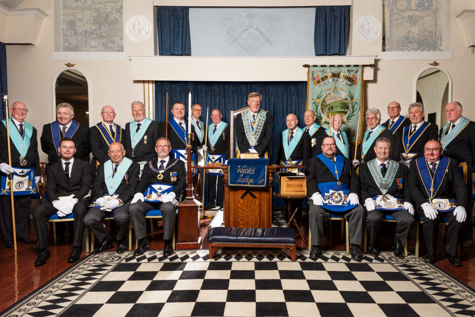 Weald Lodge 2707 members