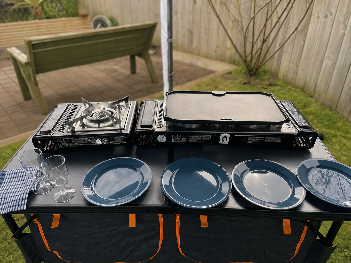 Camp Kitchen Setup