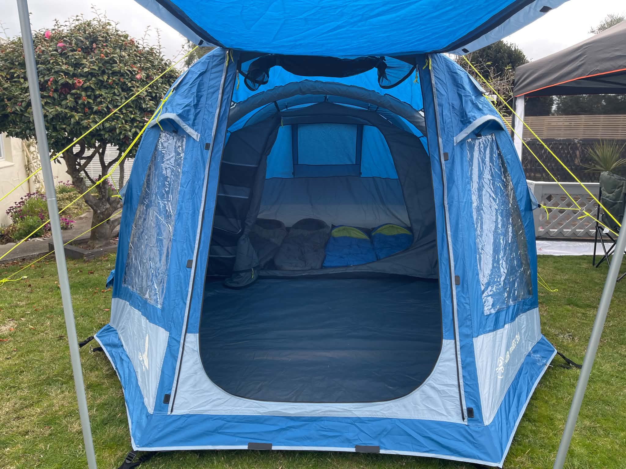Family Tent Setup