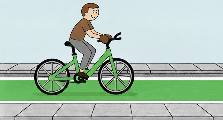 Ilustração de bicicleta