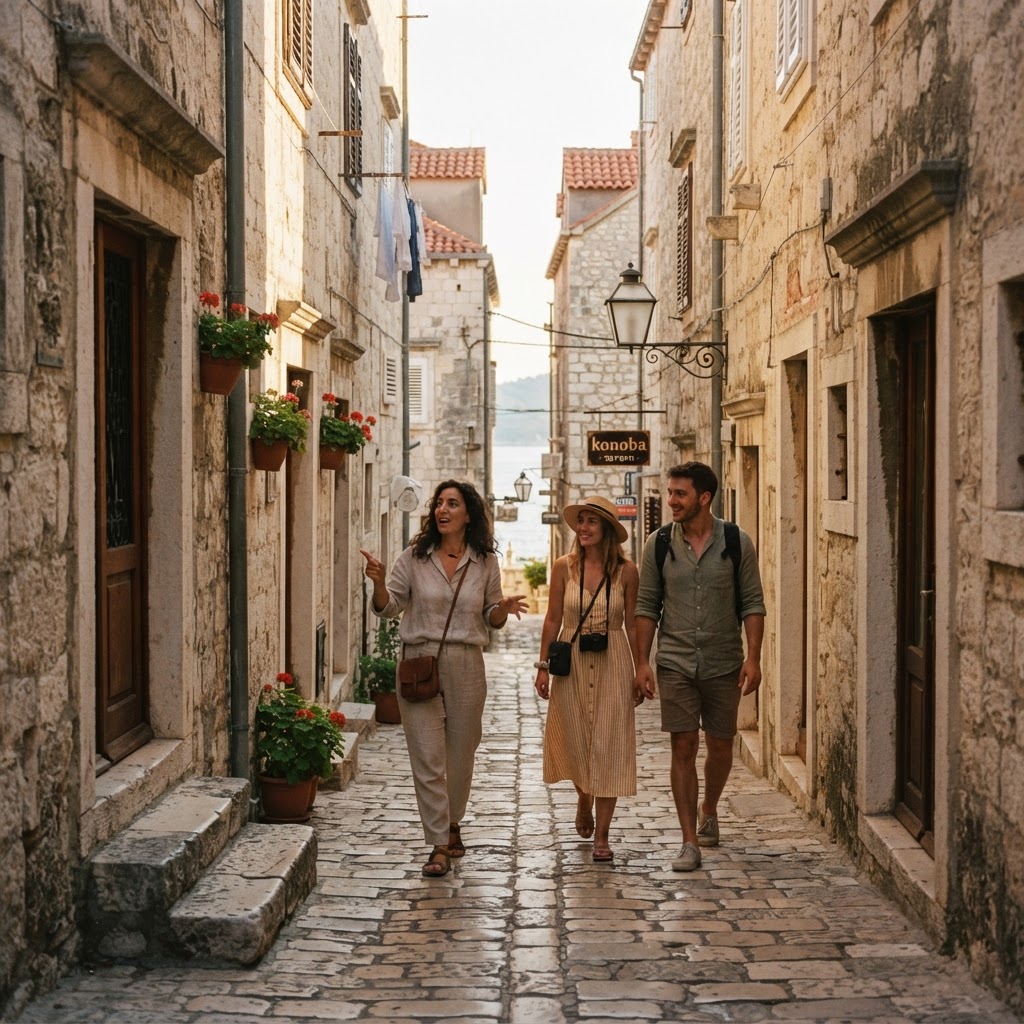 Private Historical City Tour of Korčula
