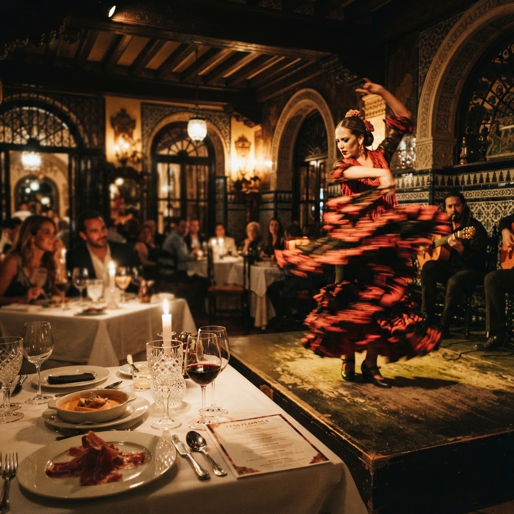 Flamenco & Tasting Menu — Hotel Alfonso XIII, Seville