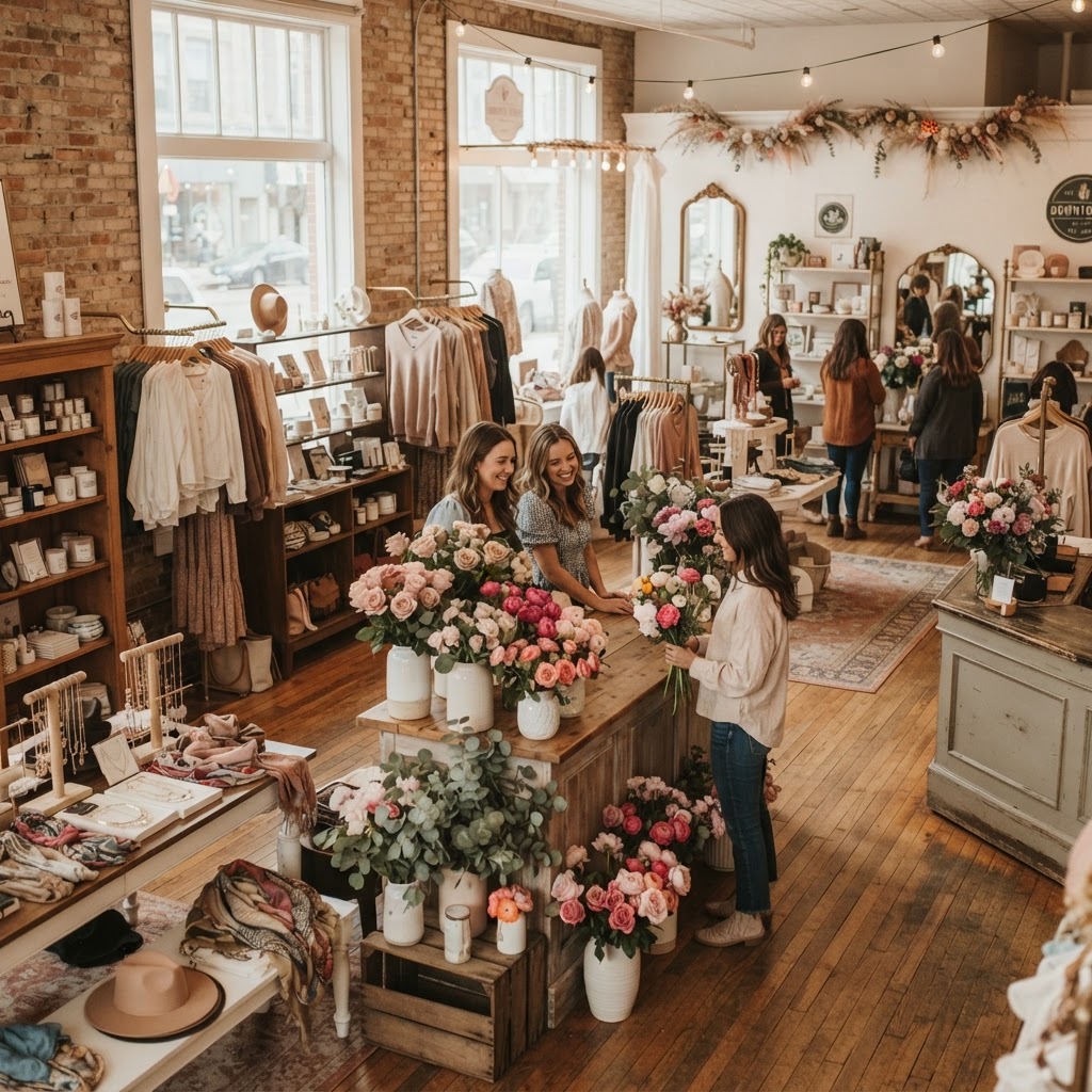 Rhinestones and Roses Flowers and Boutique β Socially Versed listing