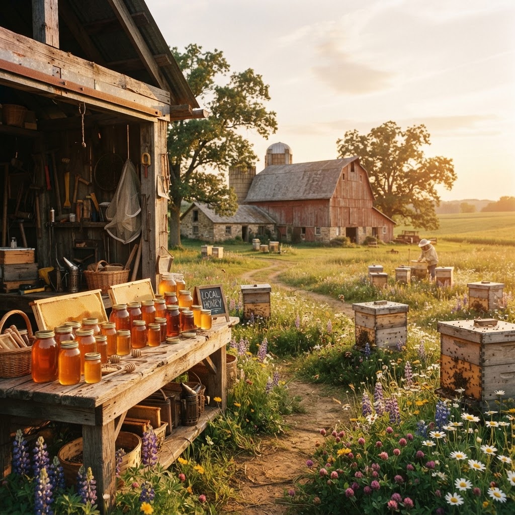 Hunter's Honey Farm — Socially Versed listing