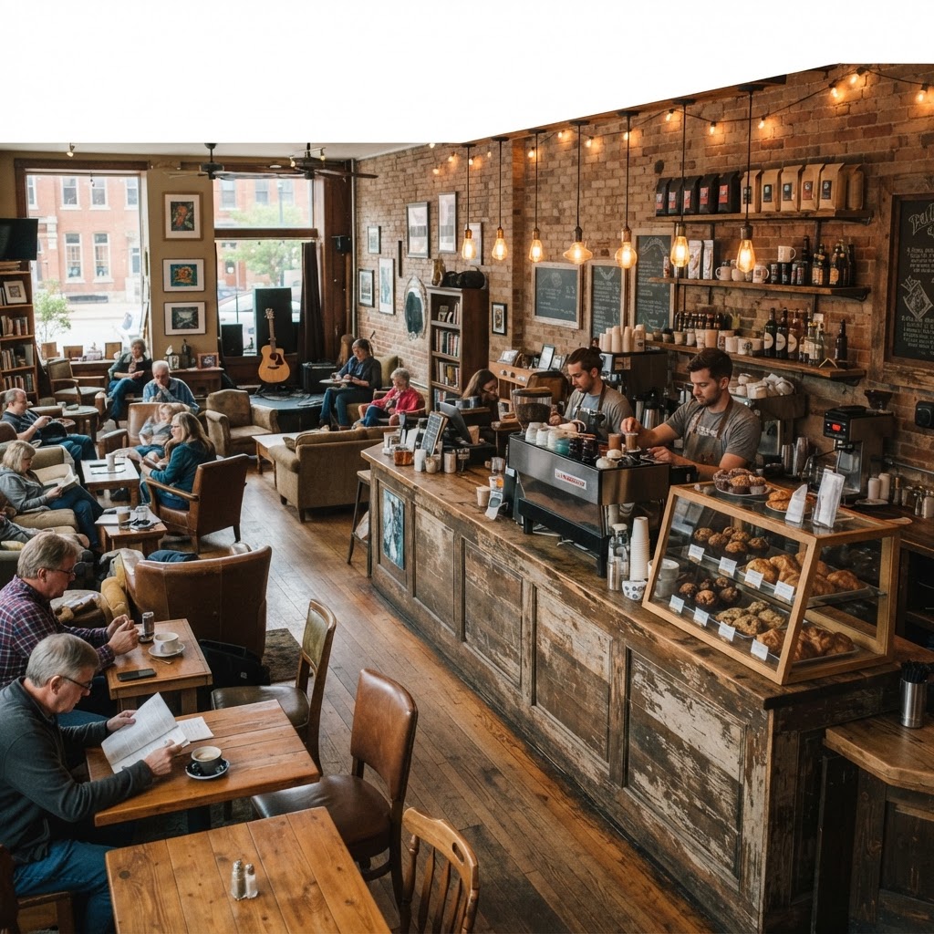 Firefly Coffee House — Socially Versed listing