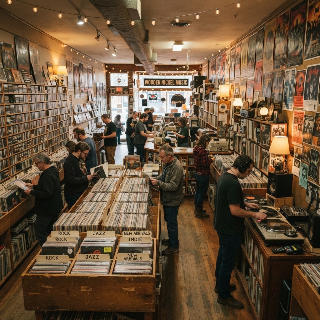 Wooden Nickel Records — Socially Versed listing