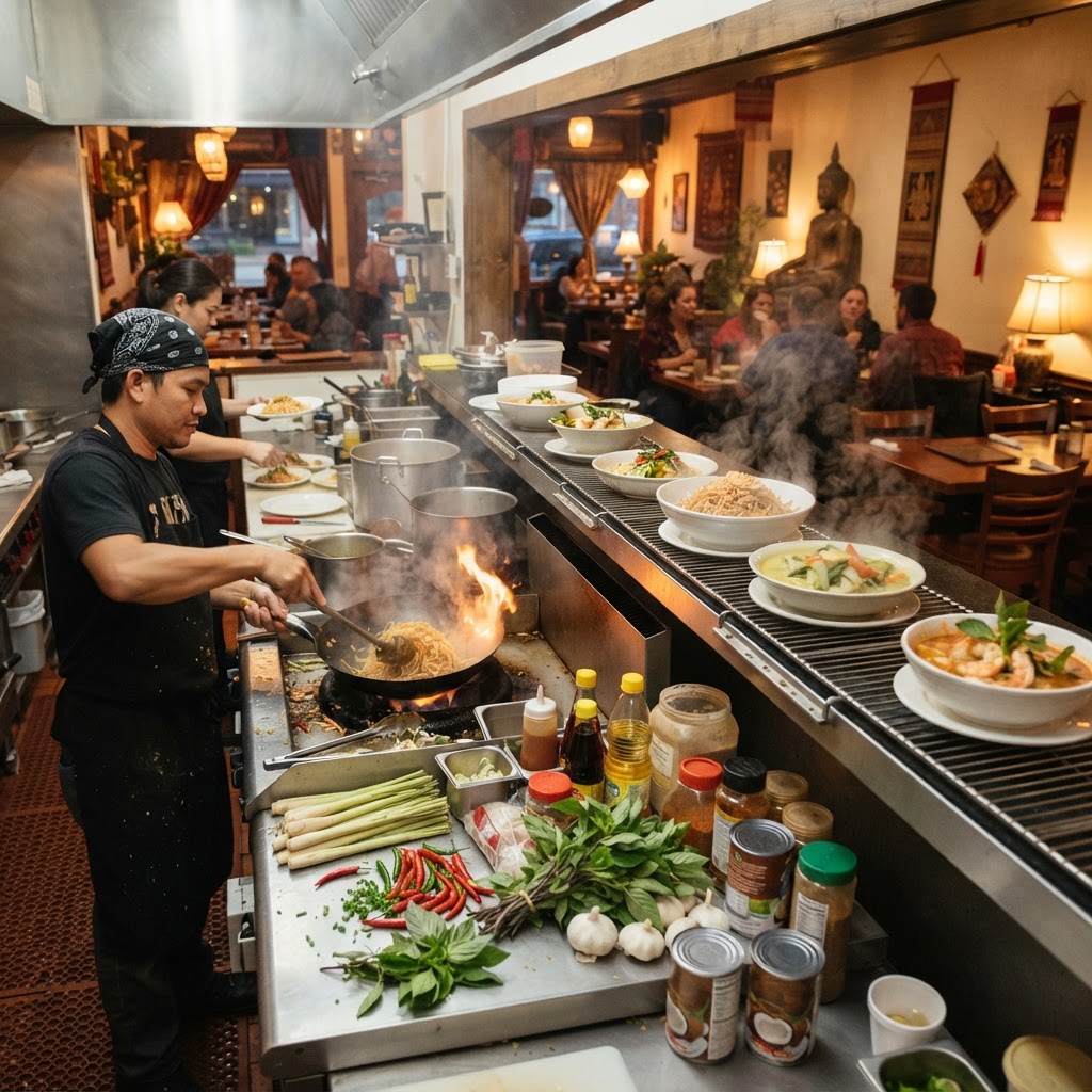 Tuppee Tong Thai Restaurant — Socially Versed listing