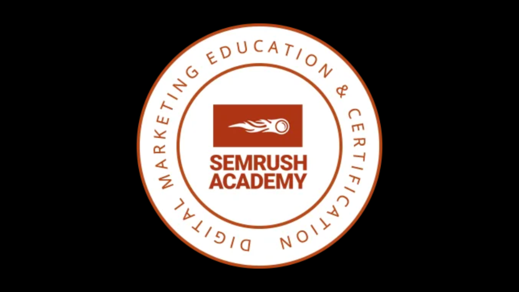Semrush Academy SEO Certification - Jim Robbins