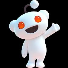 Reddit Snoo mascot waving