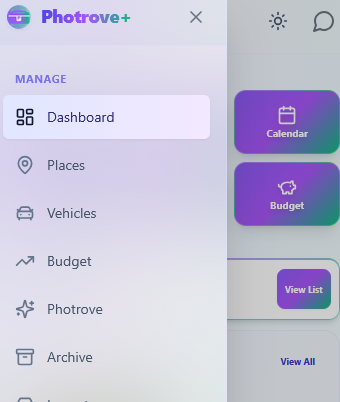 Photrove+ app screenshot