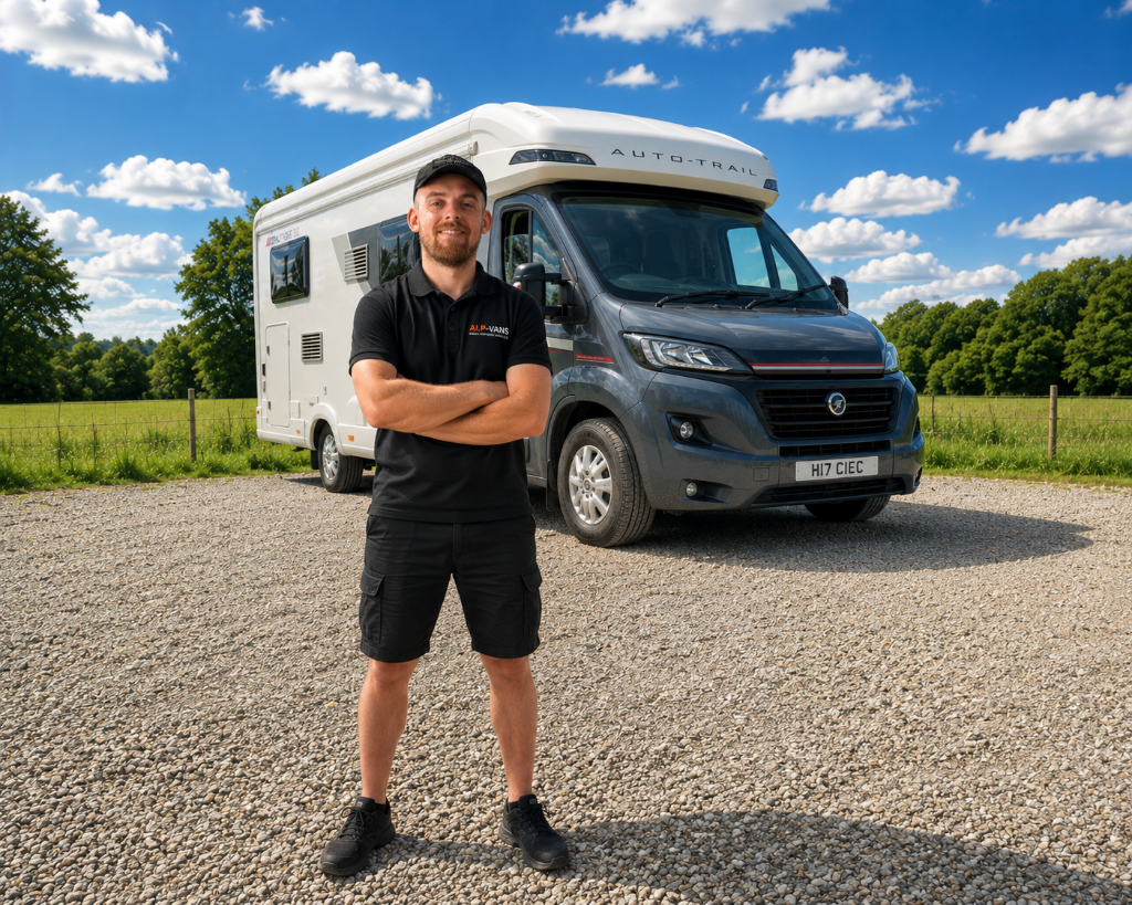 Aaron — founder of ALP Vans, mobile campervan electrician