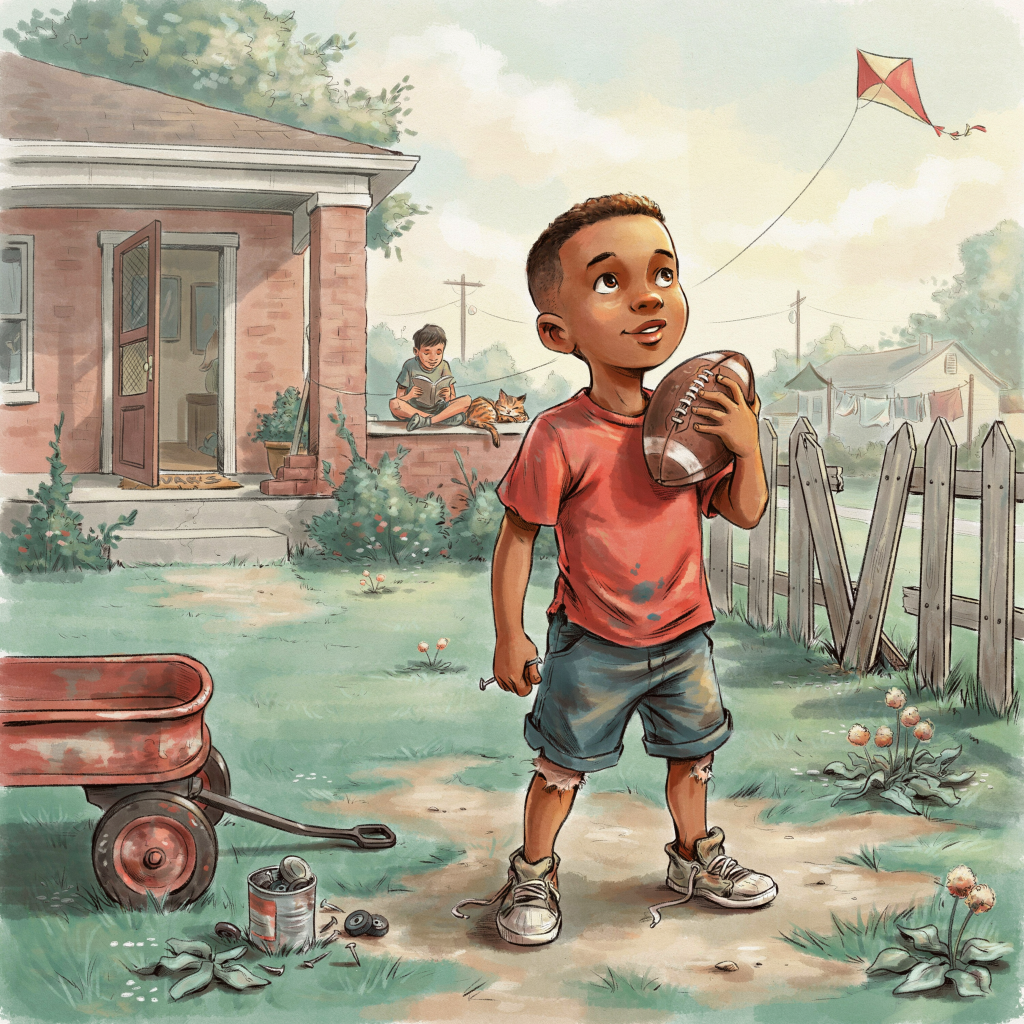 Little Mel — illustrated portrait