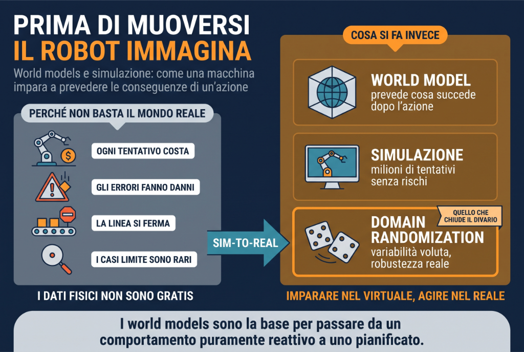 Copertina dell'articolo: Physical AI: world models, simulazione e la nuova intelligenza che agisce nel mondo